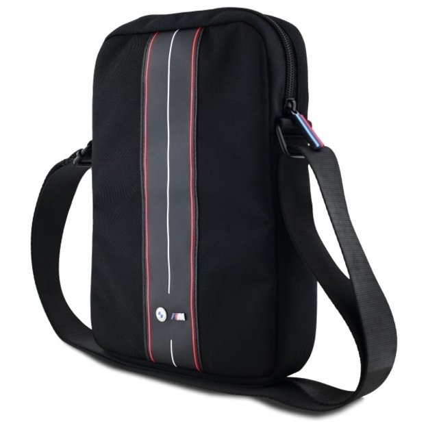 BMW BMTB10COMPVSKR Tablet Bag 10&quot  Black Nylon Red Stripe 1