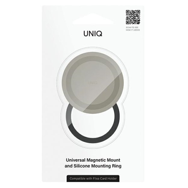 Uniq Flixa Magnetic Base magnetic base for mounting gray/flint gray 1