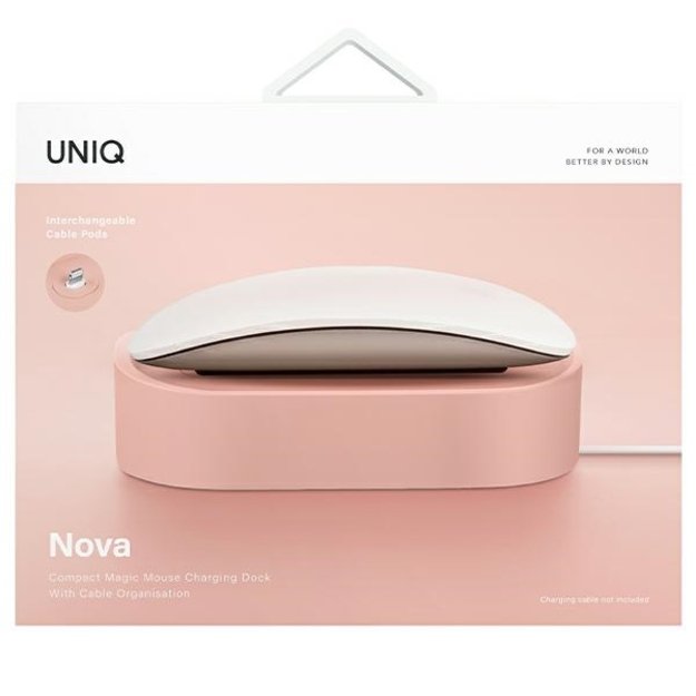 Uniq Nova Magic Mouse docking station pink 3