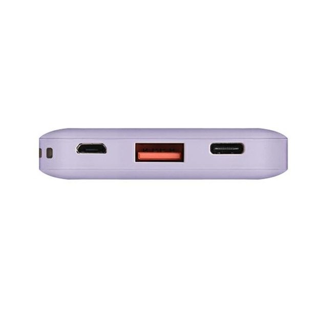 Powerbank Uniq Fuele mini 8000mAh USB-C 18W PD Fast charge - lavender 3