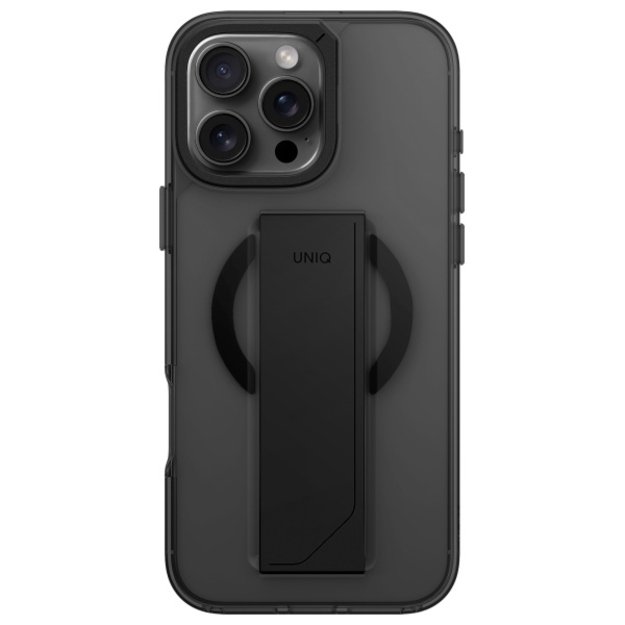Uniq Heldro Max iPhone 16 Pro Max 6.9&quot  Magclick Charging case black/vapour smoke 1