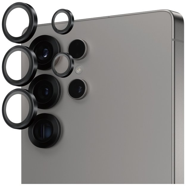 PanzerGlass Hoops Lens Protector Tempered Glass for Samsung Galaxy S25 Ultra Black 1