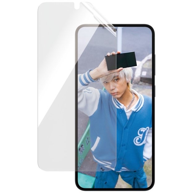 PanzerGlass Eco Matrix Ultra-Wide Fit Tempered Glass for Samsung Galaxy S25+ 1