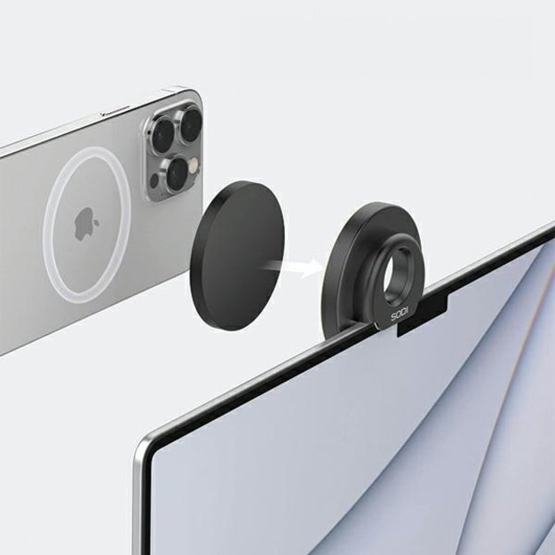 SODI BM-330 3-in-1 induction multifunction holder for iMac - white 7