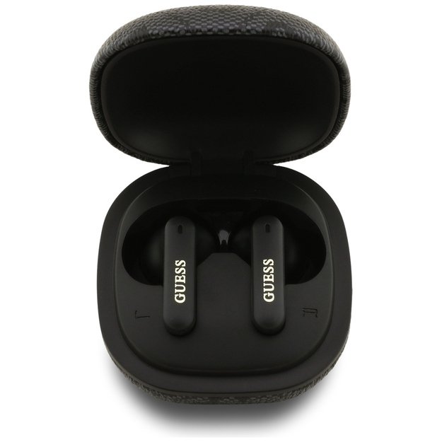 Guess 4G Classic Metal Logo TWS ENC Headphones - Black 2