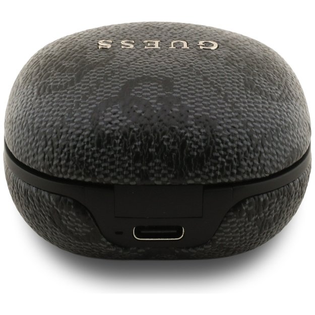 Guess 4G Classic Metal Logo TWS ENC Headphones - Black 3