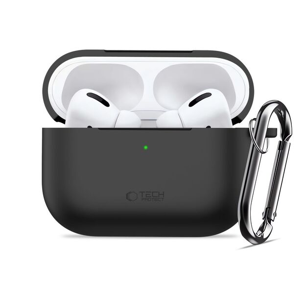 Tech-Protect Silicone Hook Case for AirPods Pro 3 - Black 2