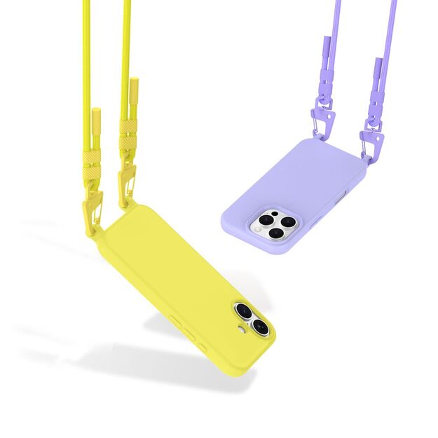 Tech-Protect Magnecklace MagSafe Case for iPhone 13 - Yellow 2