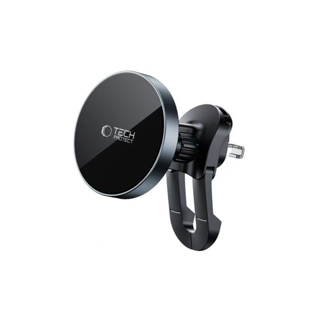 Tech-Protect mm15W-V5 Magnetic MagSafe Car Air Vent Mount - Black 3