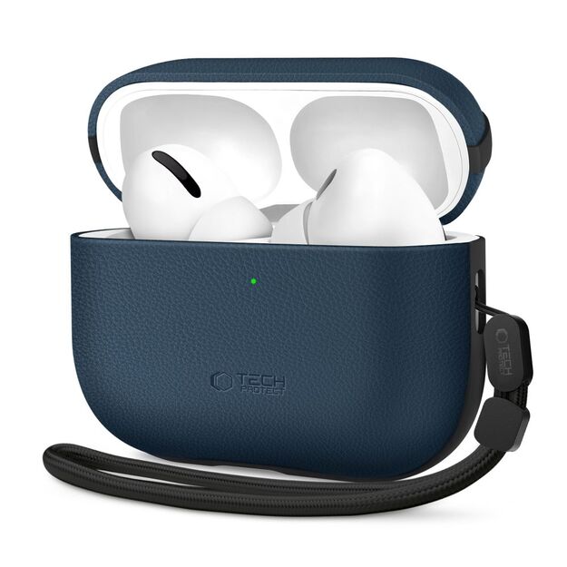 Tech-Protect NaturalFit Case for AirPods Pro 3 - Navy Blue