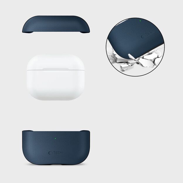 Tech-Protect NaturalFit Case for AirPods Pro 3 - Navy Blue 5