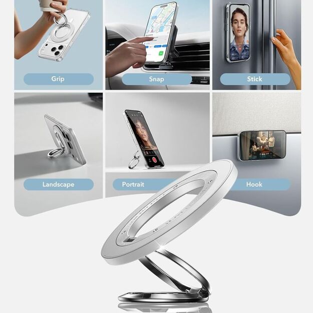 ESR Magnetic HaloLock MagSafe Phone Holder - White 2