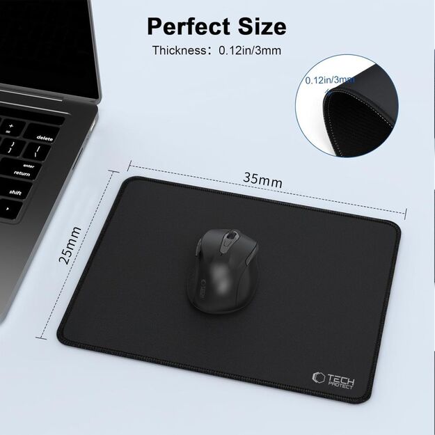 Tech-Protect A100 Mouse Pad 35 x 25 cm - Black 7
