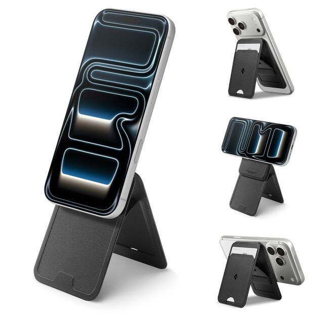 Spigen S314-3 Magnetic MagSafe Magnetic Wallet - Black 14