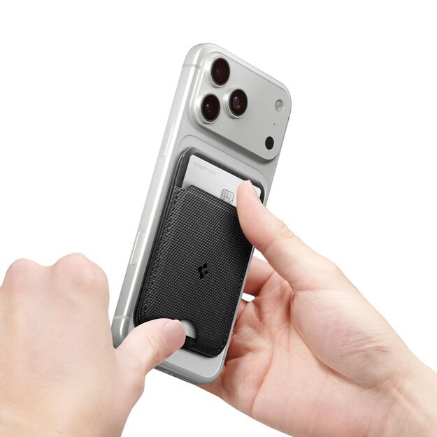 Spigen S314-3 Magnetic MagSafe Magnetic Wallet - Black 13