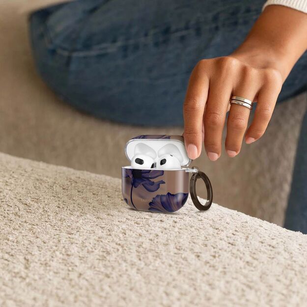 Tech-Protect Lamano case for AirPods 4 - brown and purple 4