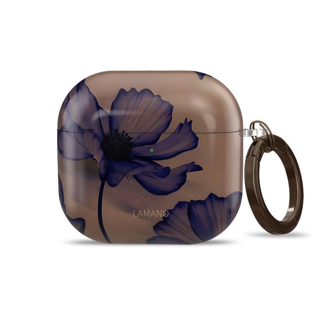 Tech-Protect Lamano case for AirPods 4 - brown and purple 1