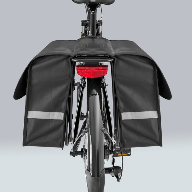 Wozinsky bicycle pannier double 28 l black (WBB34BK) 8