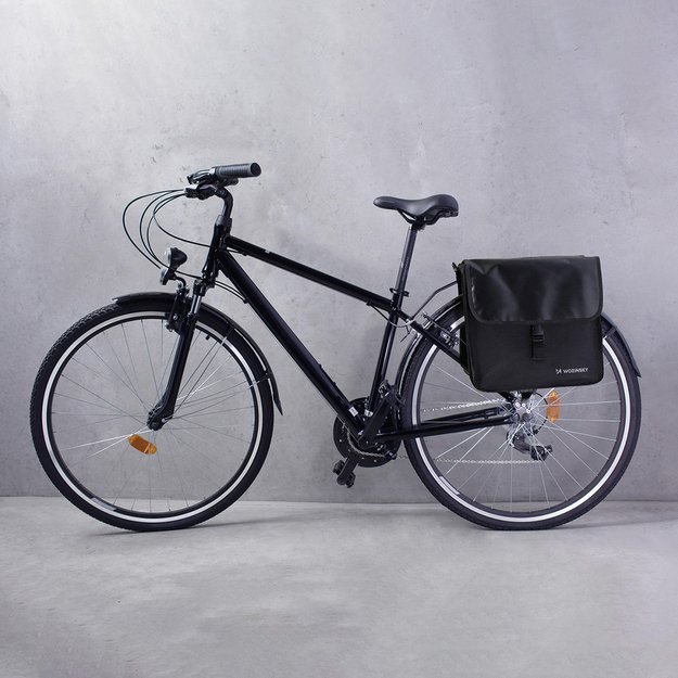 Wozinsky bicycle pannier double 28 l black (WBB34BK) 5