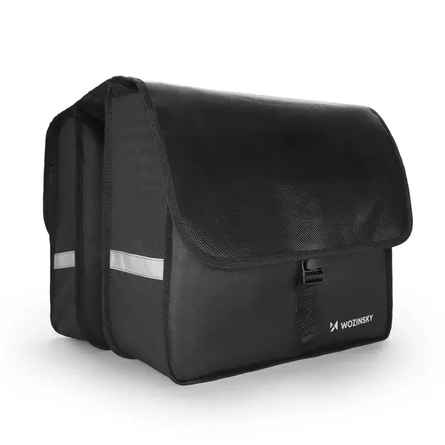 Wozinsky bicycle pannier double 28 l black (WBB34BK) 1