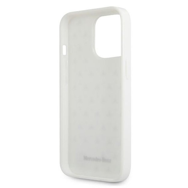 Mercedes MEHCP13LESPWH iPhone 13 Pro / 13 6,1  biały/white hardcase Silver Stars Pattern 6