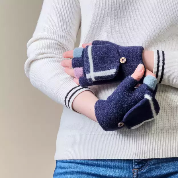 Women s/children s winter phone gloves - black 9