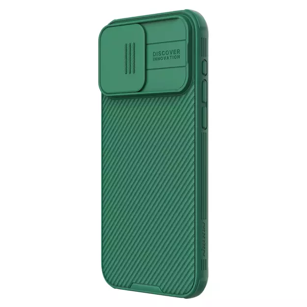 Nillkin CamShield Pro Magnetic Case for iPhone 15 Pro Max with Camera Protector - Green 4