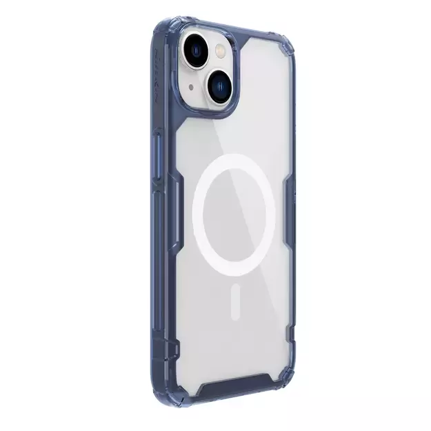 Nillkin Nature Pro armored case with MagSafe for iPhone 15 Plus - blue 17