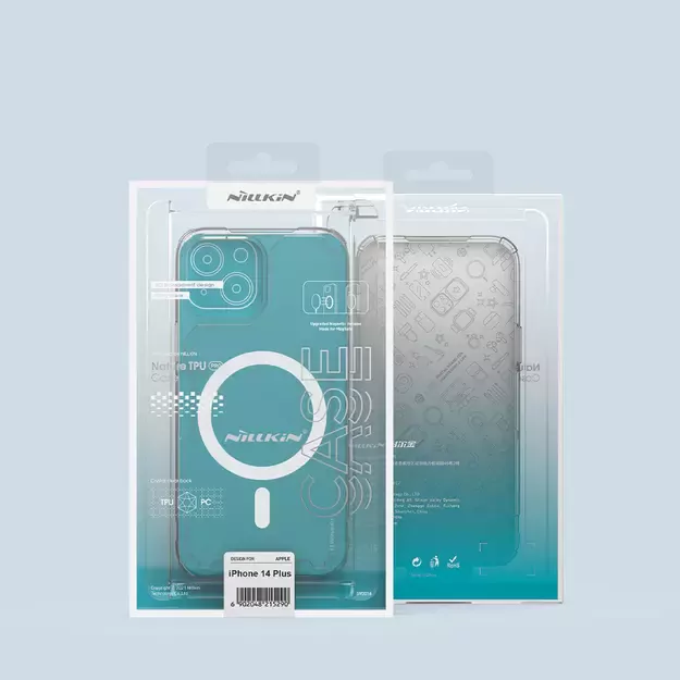 Nillkin Nature Pro armored case with MagSafe for iPhone 15 Plus - blue 20