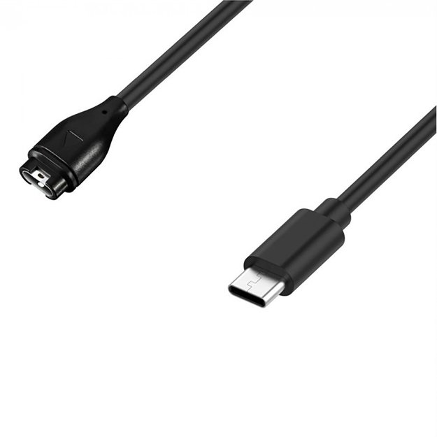 Magnetic Charger for Garmin Smartwatches with USB-C - Black 1