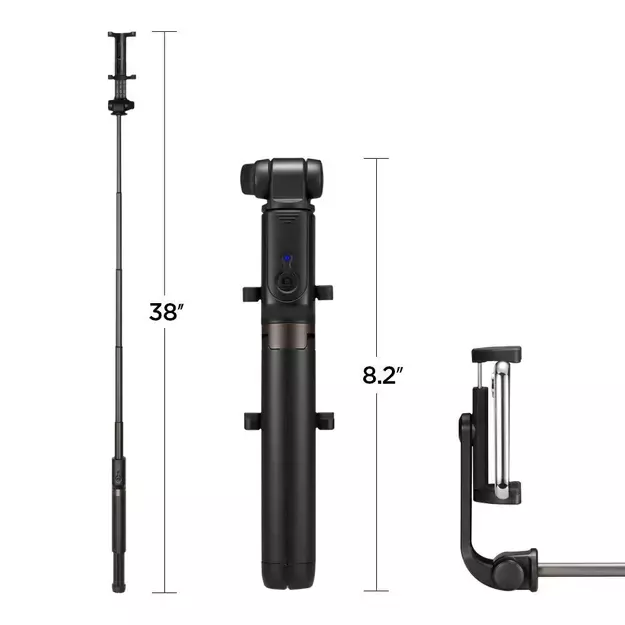 Selfie stick Spigen S540W Bluetooth with tripod - black 54