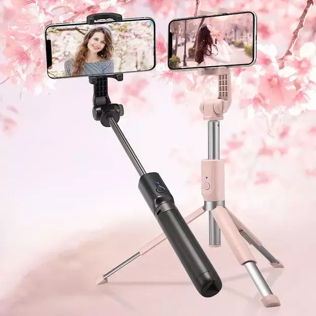 Selfie stick Spigen S540W Bluetooth with tripod - black 39