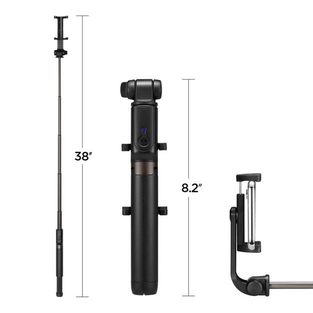 Selfie stick Spigen S540W Bluetooth with tripod - black 16