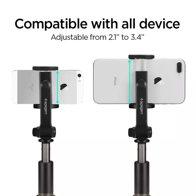 Selfie stick Spigen S540W Bluetooth with tripod - black 59