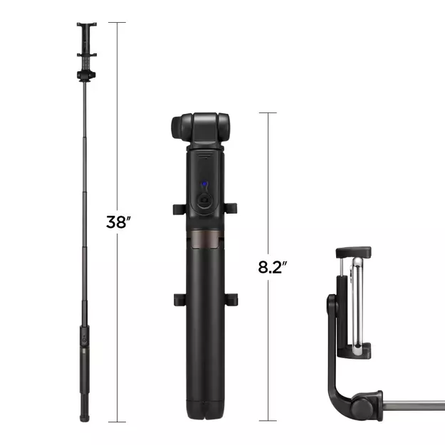 Selfie stick Spigen S540W Bluetooth with tripod - black 75