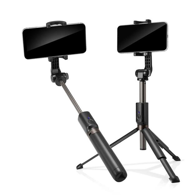 Selfie stick Spigen S540W Bluetooth with tripod - black 3