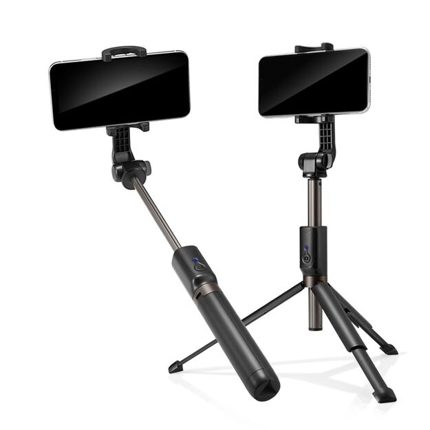 Selfie stick Spigen S540W Bluetooth with tripod - black 24