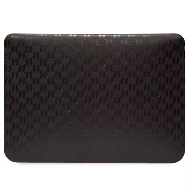 Karl Lagerfeld Saffiano Monogram Choupette case for a 14&quot  laptop - black 2