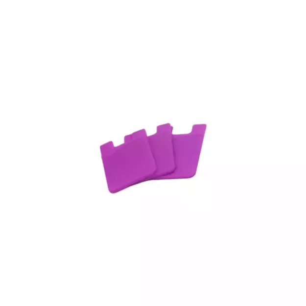 Self-adhesive card case for the back of the phone - purple 1