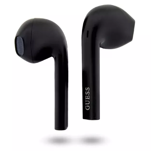 Guess GUTWST26PSK TWS Bluetooth headphones + docking station - black Classic EST Logo 5