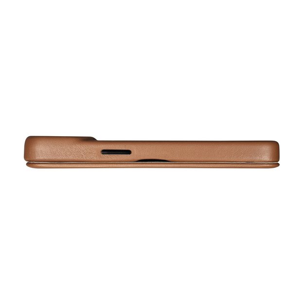 iCarer CE Premium Leather Folio Case iPhone 14 Pro Magnetic Flip Leather Folio Case MagSafe brown (WMI14220714-BN) 12