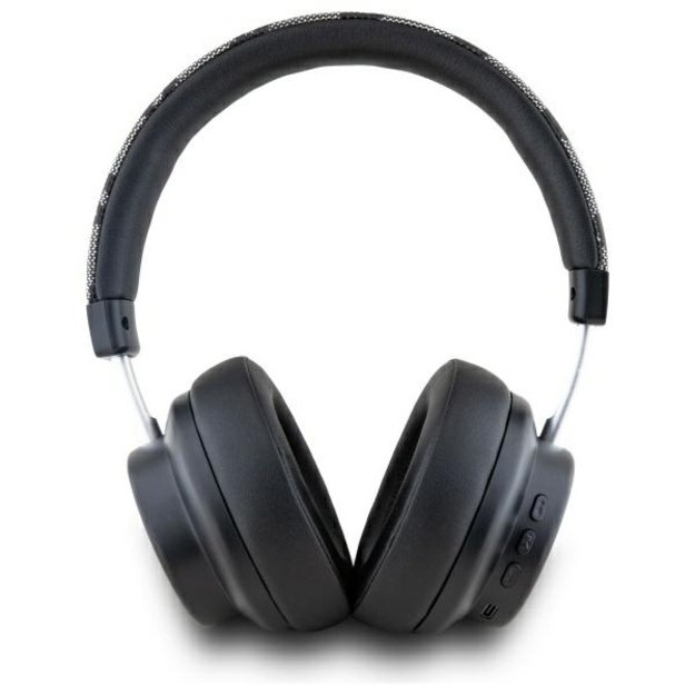 DKNY Bluetooth On-Ear Headphones DKBHM2PCSHLK Black/Black Checkered Pattern 2