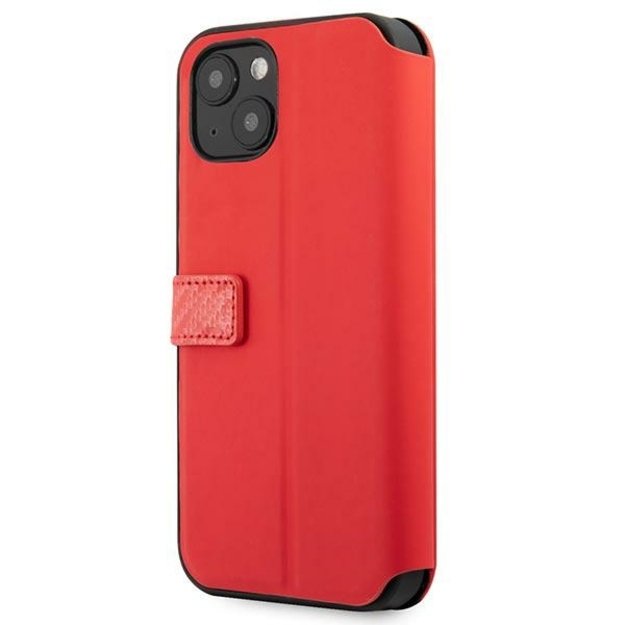 Ferrari FESAXFLBKP13SRE iPhone 13 mini 5.4&quot  red/red book On Track Carbon Stripe 3