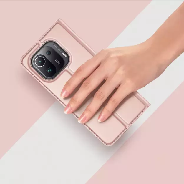 DUX DUCIS Skin Pro Bookcase type case for Xiaomi Mi 11 Pro pink 20