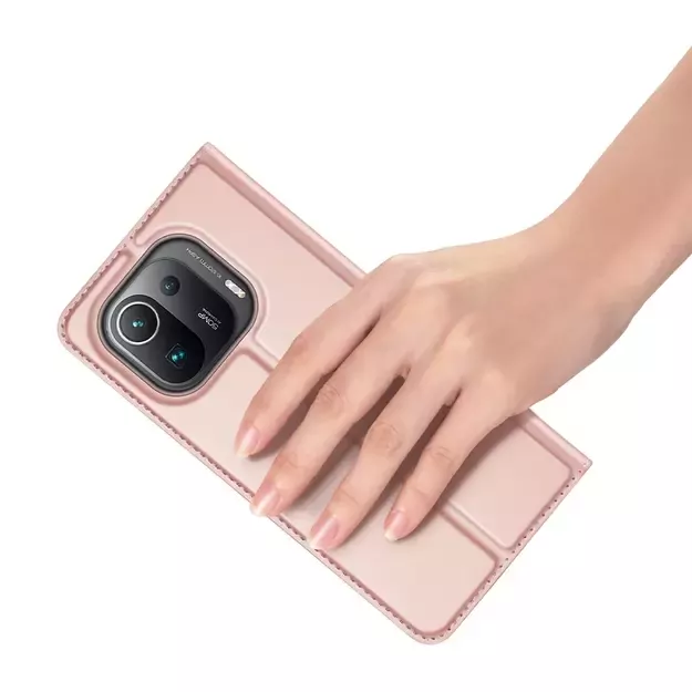 DUX DUCIS Skin Pro Bookcase type case for Xiaomi Mi 11 Pro pink 7