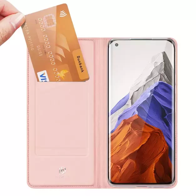 DUX DUCIS Skin Pro Bookcase type case for Xiaomi Mi 11 Pro pink 1