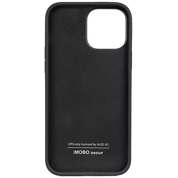 Audi Synthetic Leather iPhone 13 Pro Max 6.7&quot  black/black hardcase AU-TPUPPCIP13PM-TT/D1-BK 7