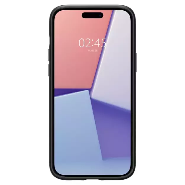 Spigen Liquid Air iPhone 15 Case - Matte Black 2