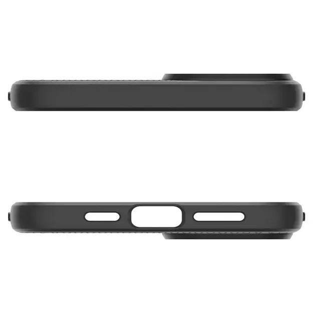 Spigen Liquid Air iPhone 15 Case - Matte Black 5