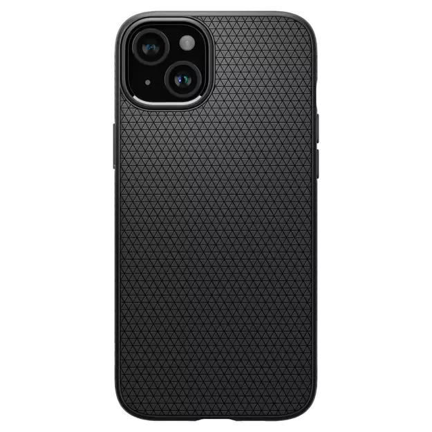 Spigen Liquid Air iPhone 15 Case - Matte Black 1